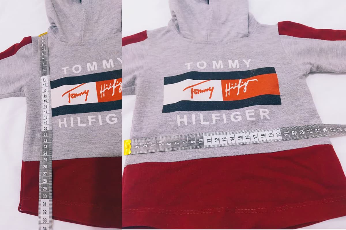 راهنمای سایز لباس بچه گانه