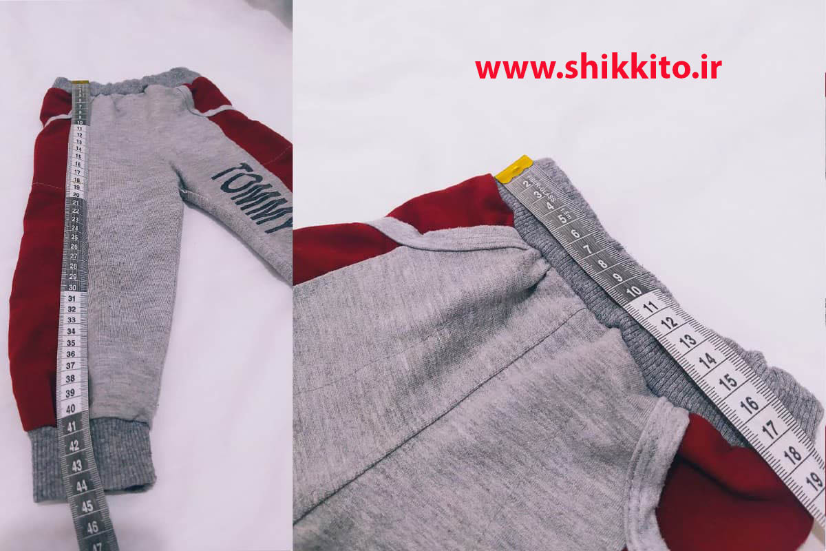 راهنمای سایز لباس بچه گانه